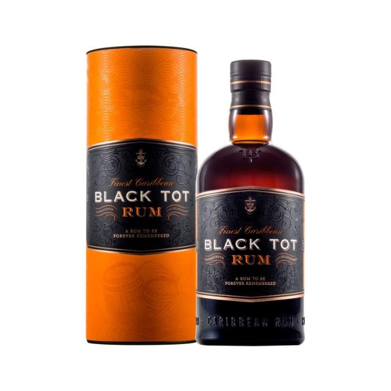 Black Tot Finest Caribbean Rum 0,7l 46% Tuba